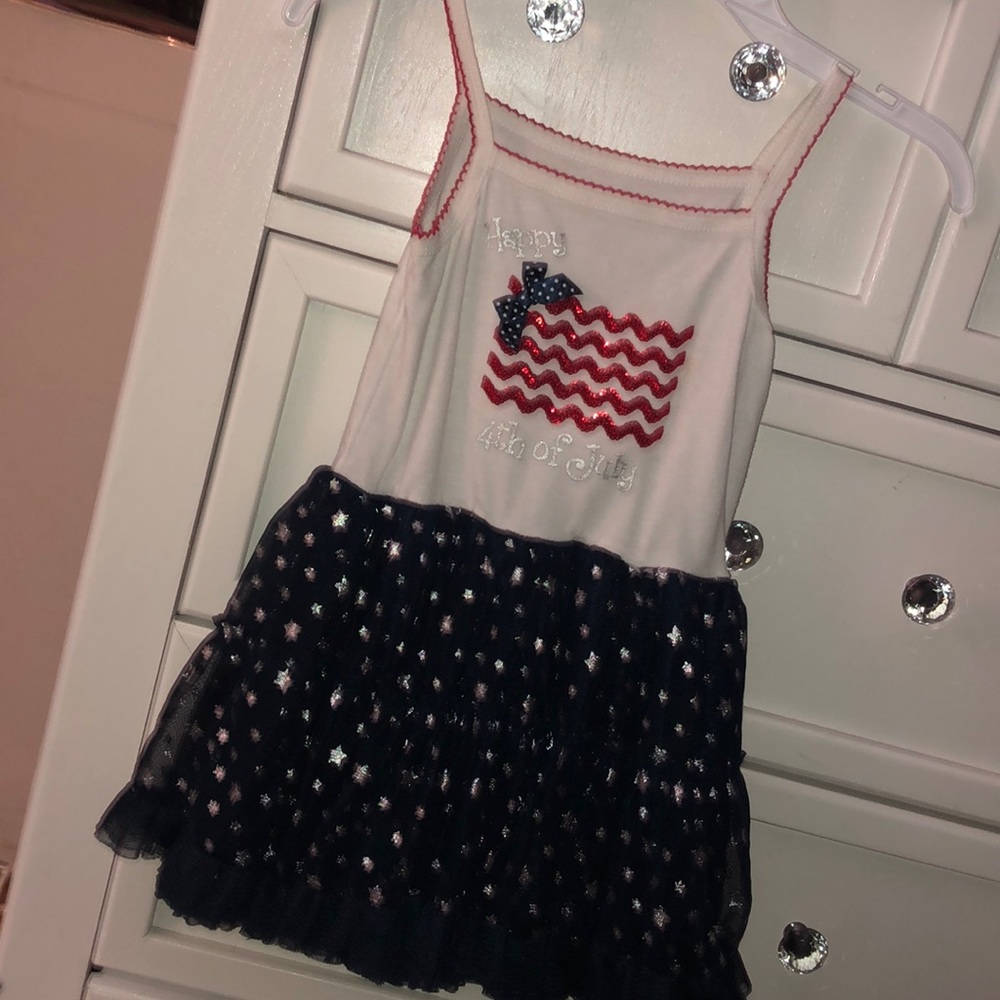 4th of July dress used 3T